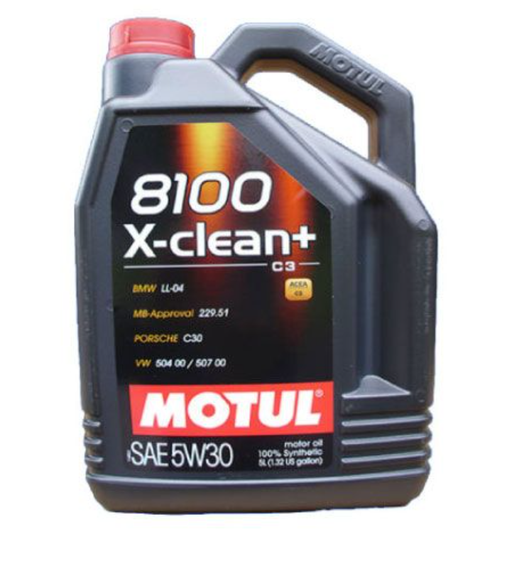 Motul 8100 X-Clean+ 5W30 Motoröl 5L
