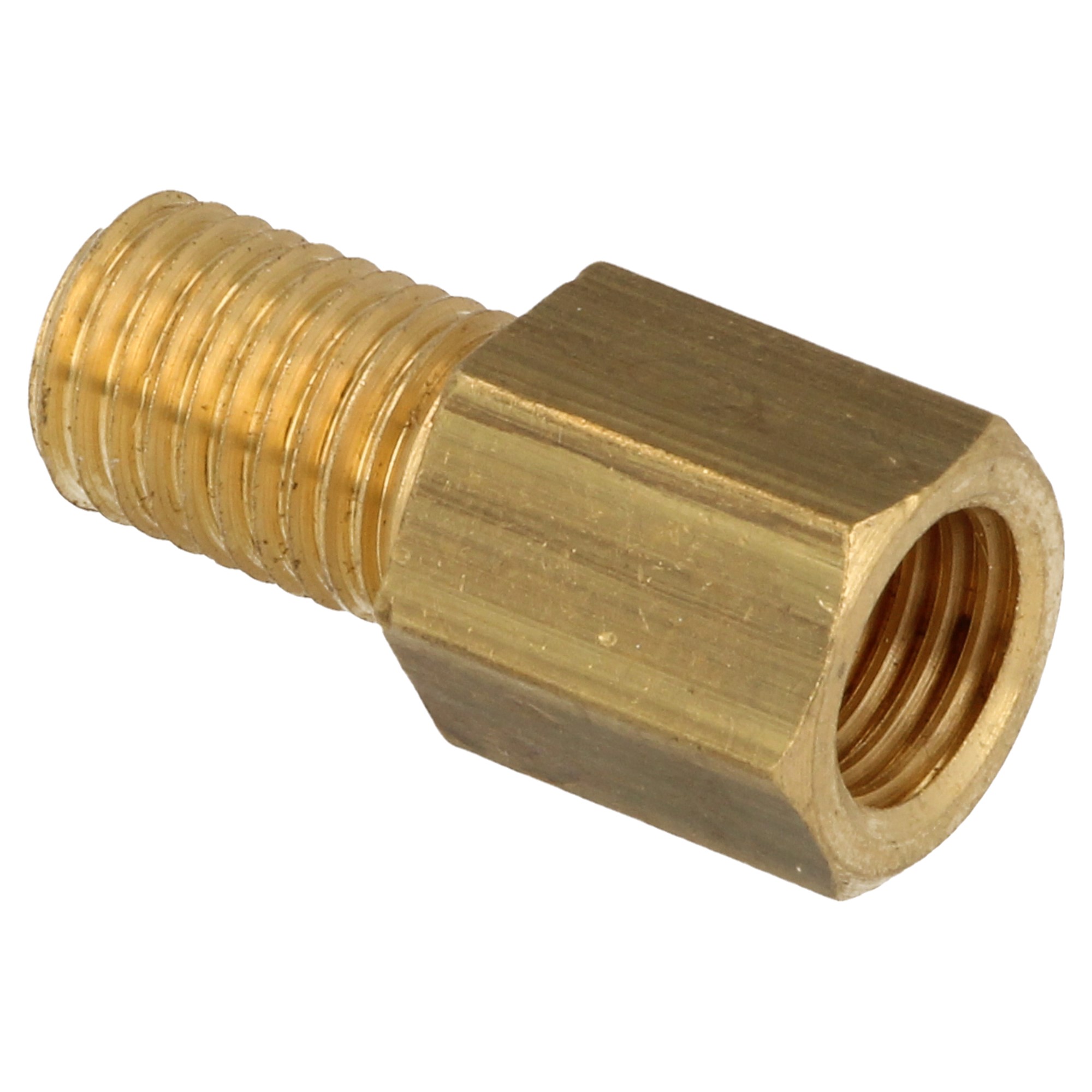 QSP Adapter für Bremse Messing M10x1.25 Female auf M10x1.25 Male