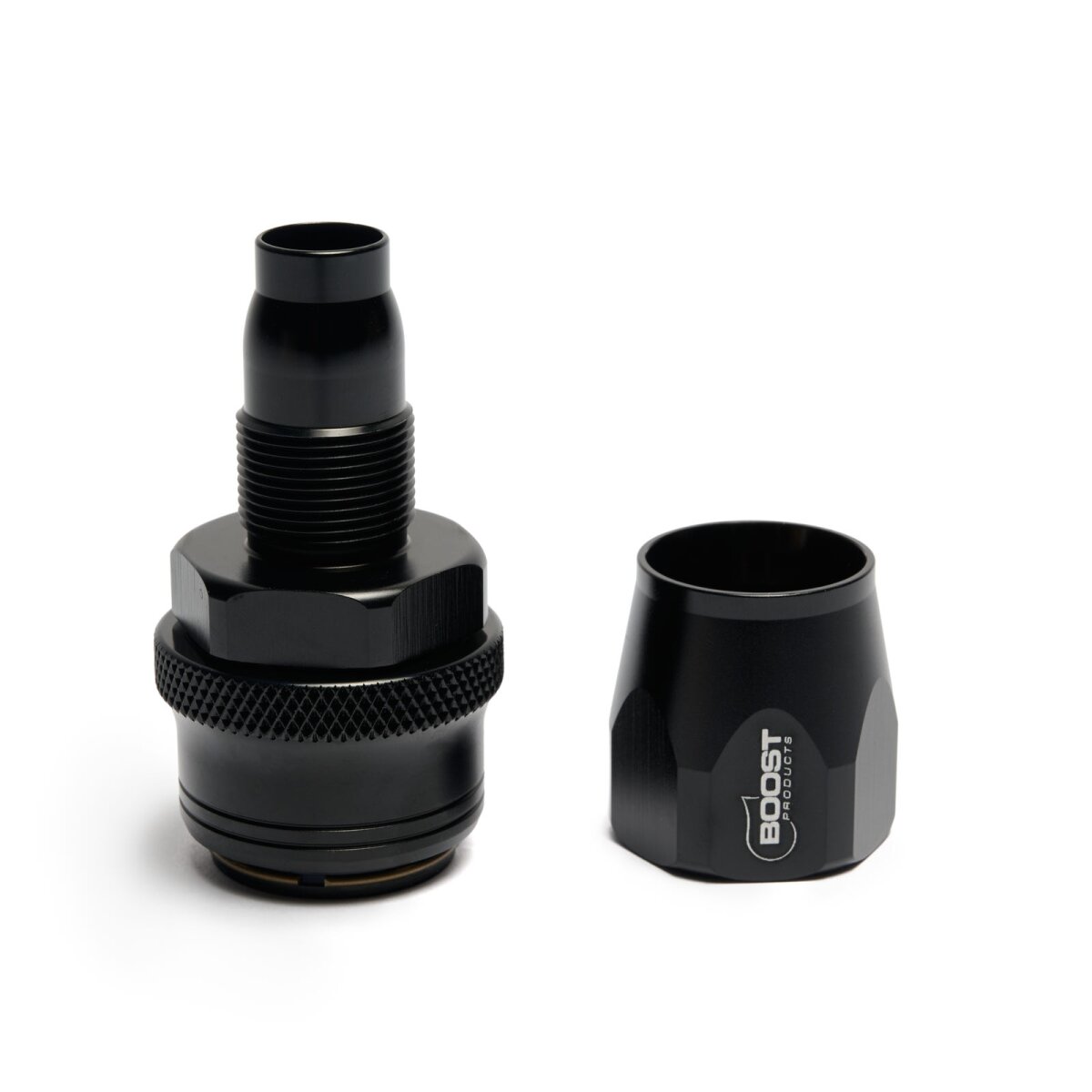 Quick Click Schlauchanschluss Fitting weiblich Dash 10 / -10 AN - gerade - schwarz matt